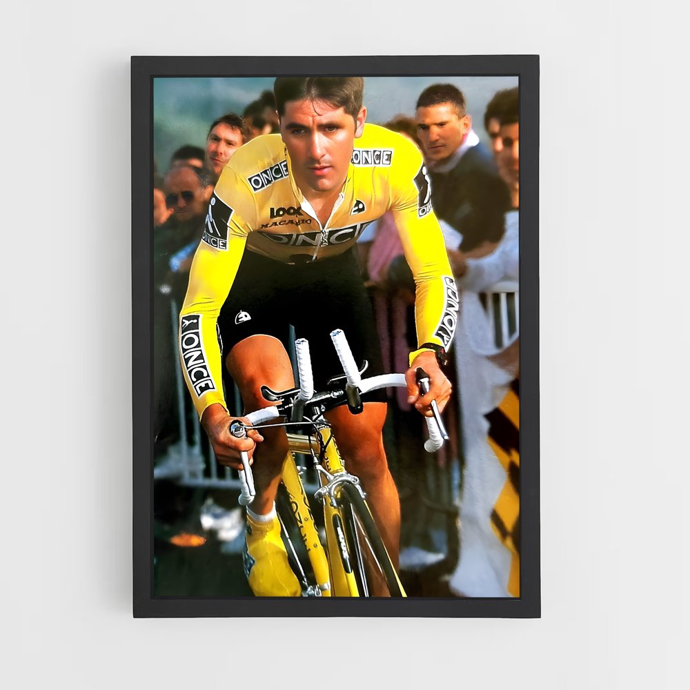 Poster En Route avec Laurent – affiche Cyclisme (vue 2)